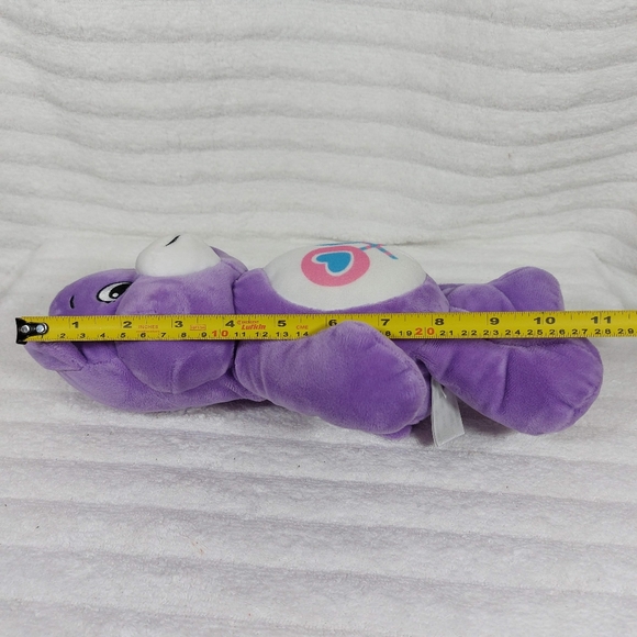 Care Bears Share Bear Plush Stuffed Animal Toy 2020 Purple Lollipops - Picture 3 of 5